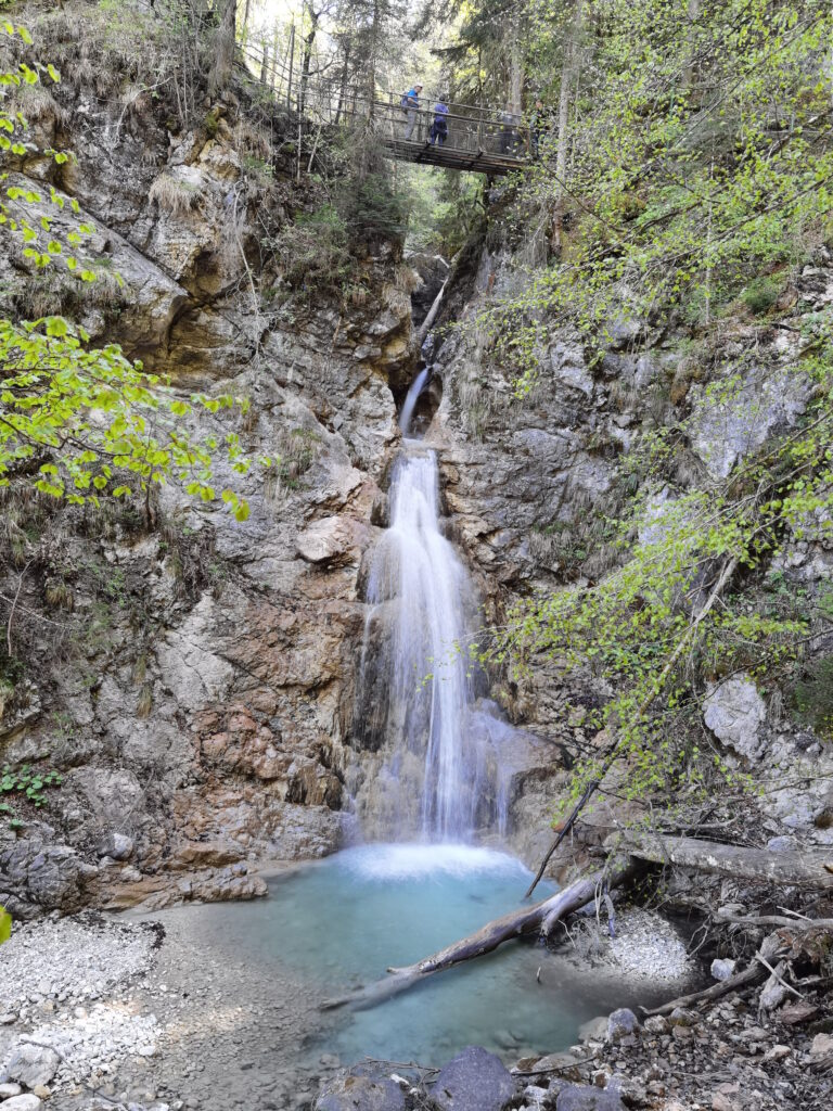 Hier führt die Schleifmühlklamm Wanderung vorbei