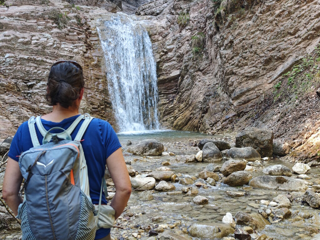 Eine der schönsten Stellen in der Schleifmühlklamm
