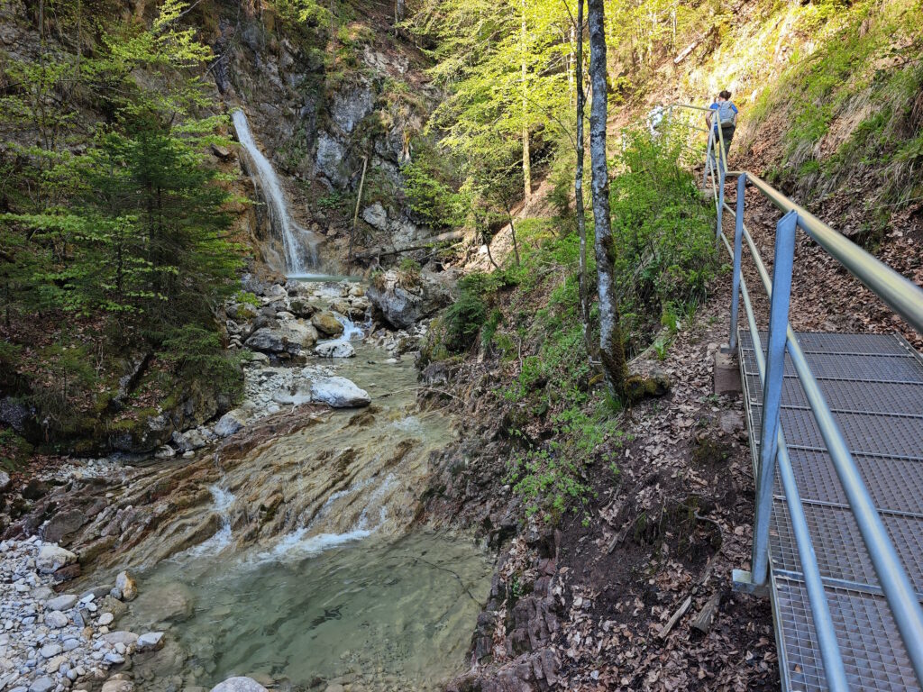 Schleifmühlklamm mit Kindern - ein tolles Erlebnis