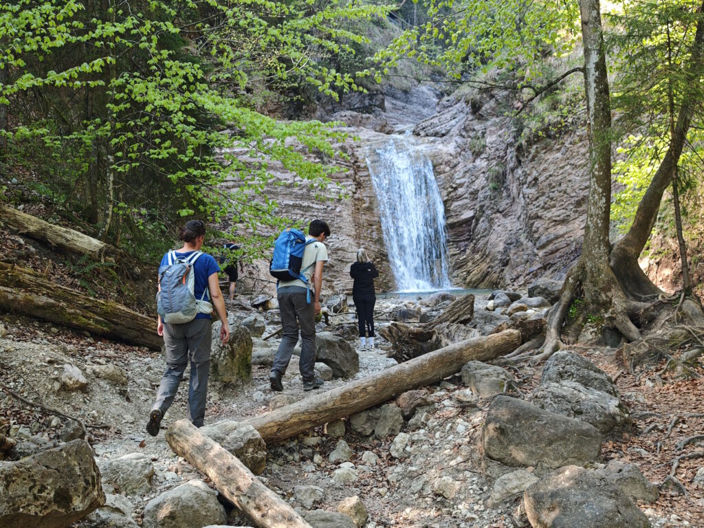 Entlang der Wasserfälle durch die Schleifmühlklamm wandern